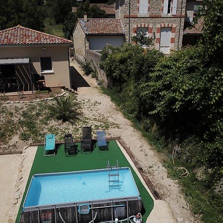 Gite Le Chaudron 1 A 7Pers Avec Piscine Villa Montclar-sur-Gervanne Buitenkant foto