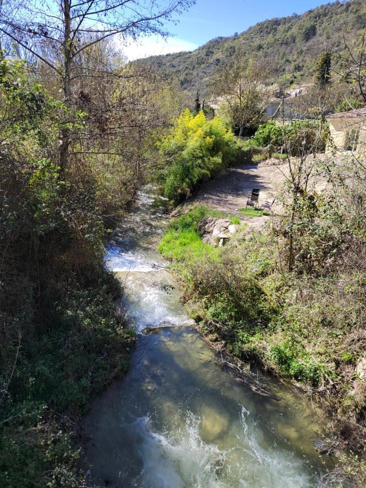 Gite Le Chaudron 1 A 7Pers Avec Piscine Villa Montclar-sur-Gervanne Buitenkant foto