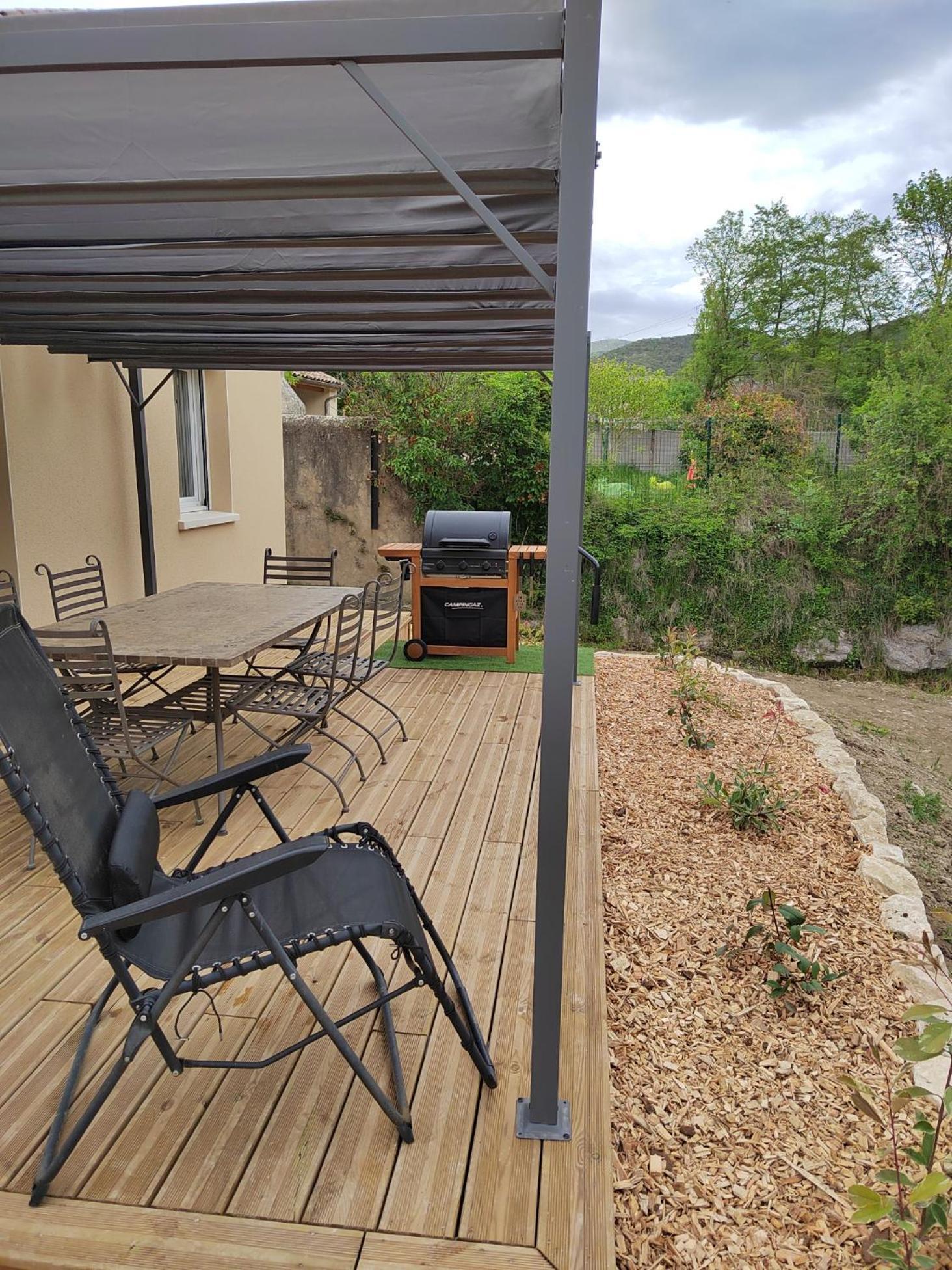 Gite Le Chaudron 1 A 7Pers Avec Piscine Villa Montclar-sur-Gervanne Buitenkant foto