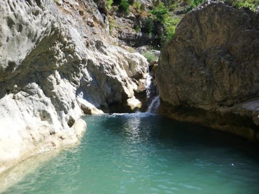 Gite Le Chaudron 1 A 7Pers Avec Piscine Villa Montclar-sur-Gervanne Buitenkant foto